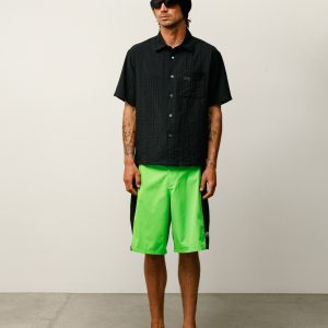 PLEATED TEXTURED SHIRT
