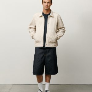 RAW DENIM WORK SHORT
