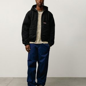 QUILTED CANVAS WORK JACKET