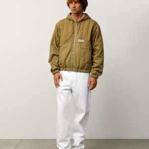 QUILTED CANVAS WORK JACKET