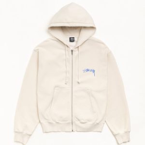 SKATE STACK ZIP HOODIE PIGMENT DYED